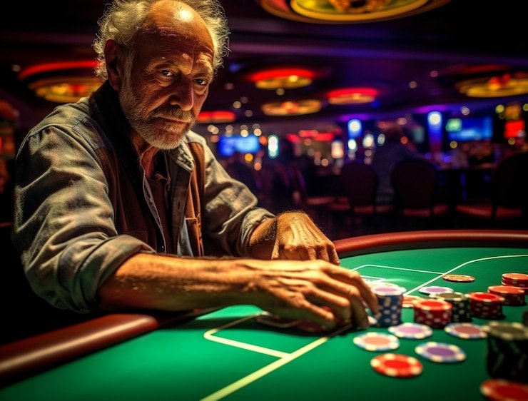 Studio dealer French Roulette dengan multi-kamera profesional di komodo69
